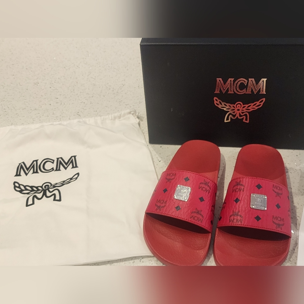 MCM Candy Red Women's Shoes